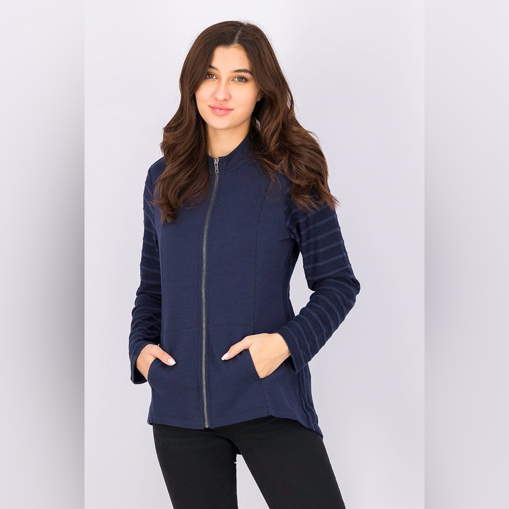 Market & Spruce Gianina Mixed Texture Cardigan NWT